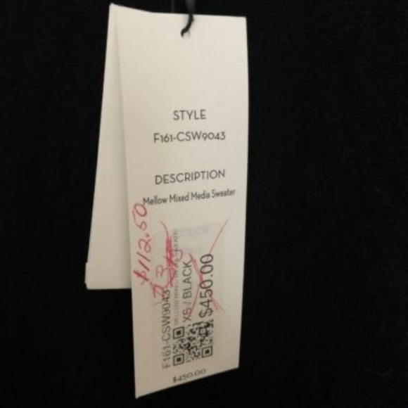 Veronica Beard Mixed Mellow Cashmere Sweater - Picture 6 of 6